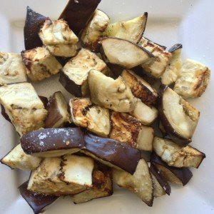 Filling and Low Calorie Roasted Eggplant