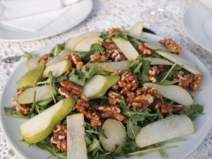 Pear and Walnut Salad