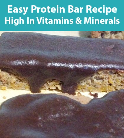 Mineral and Vitamin Rich Low Carb High Protein Bar Recipe