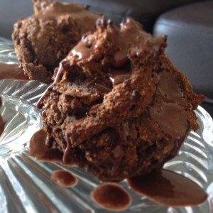 rich sugar free chocolate muffins